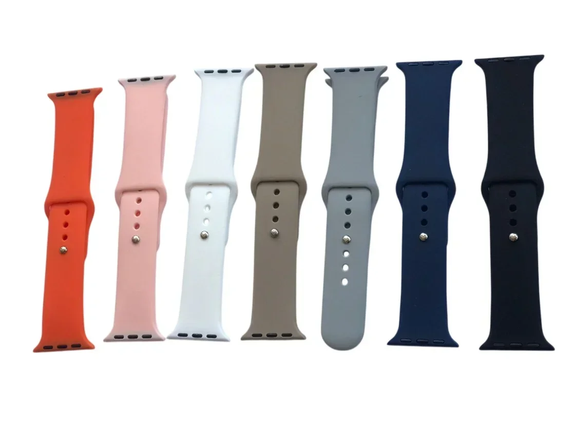 Plain Silicone Watch Strap