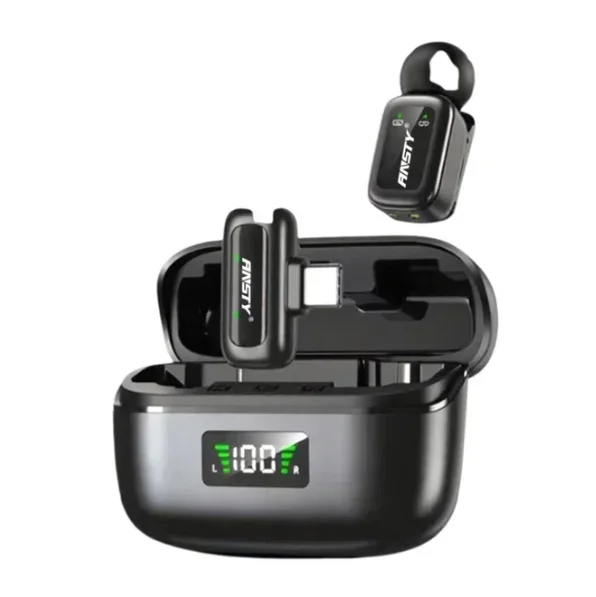 ANSTY Dual-Mic Wireless Mini Digital Microphone MC-02