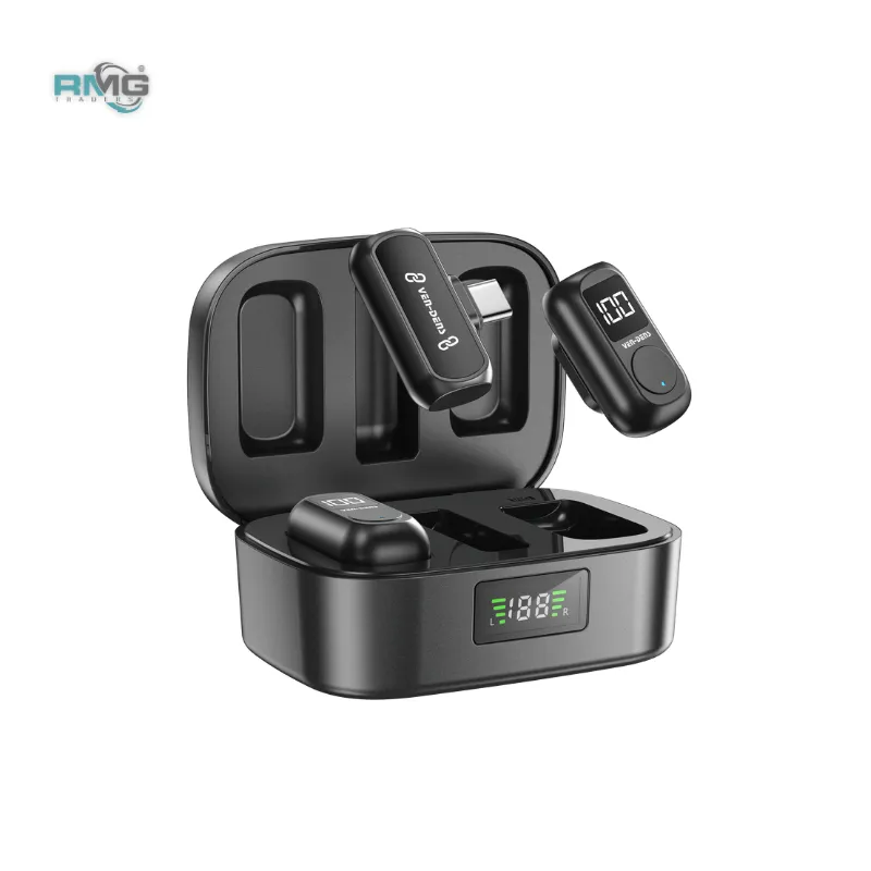 VEN-DENS VD-MIC026 Wireless Magnetic Microphone - Dual Mic, 300mAh