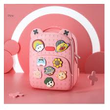 Picocici K16 Kids Fashion Backpack +K54 Trendy Not-silicon EVA+ 8.5'' LCD Writing Tablet