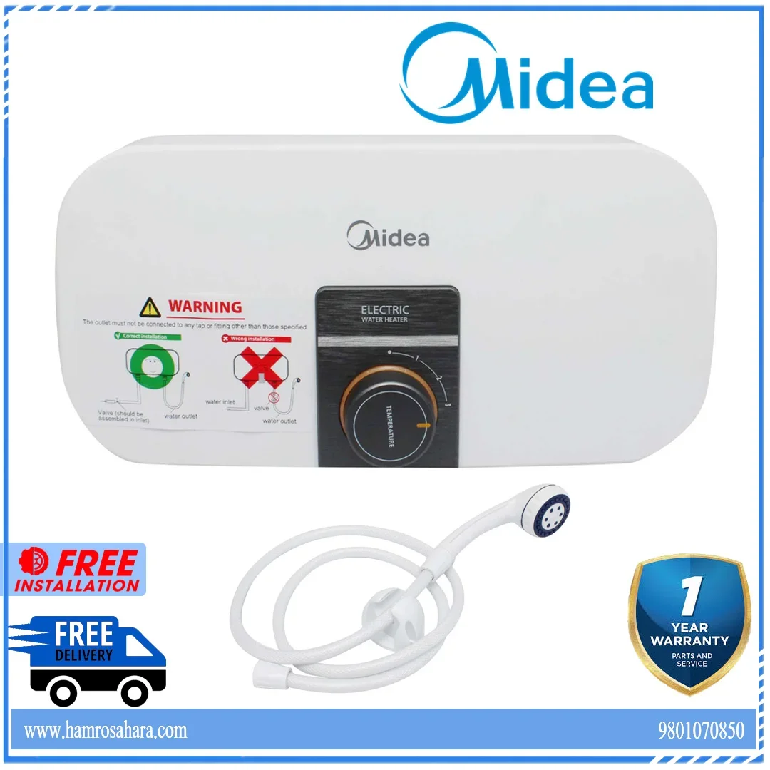 MIDEA ELECTRIC WATER HEATER (GEYSER) 10 LTRS. (D10-20VG1)