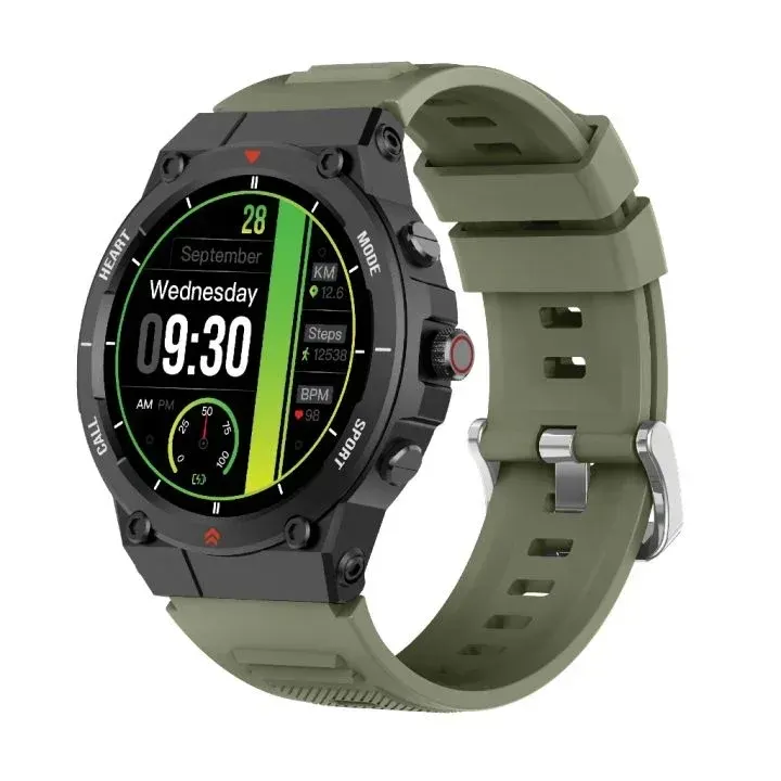HEATZ-HW1 | Smartwatch Featuring GPS | AI Voice Assistant