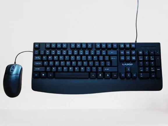 Lapop KM410 Laptop Wired Keyboard & Mouse combo