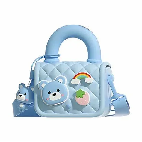 K54 Trendy Not-silicon EVA bags Dust-proof Cute 3D Cartoon Kids Stylish Mini Hand Bag For Kids