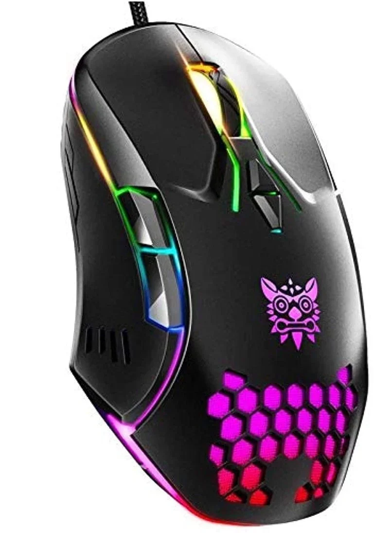 ONIKUMA CW902 Wired Gaming Mouse With Colorful Lighting