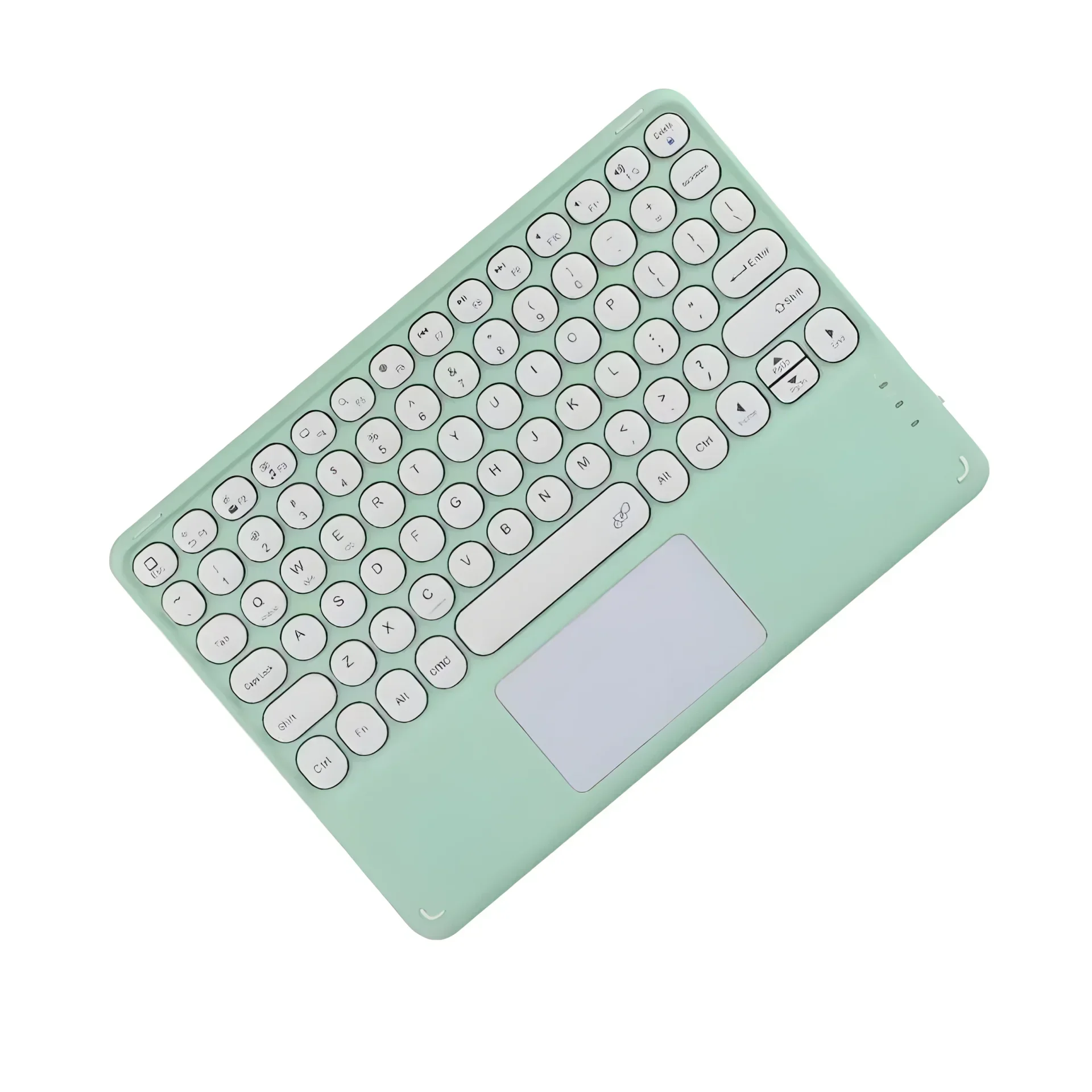 Wireless Bluetooth Rechargeable Keyboard, With Touchpad, Universal Portable Keyboard, Suitable for iOS Android Windows iPad iPhone, Tablets, Smartphones, PC, MacBooks