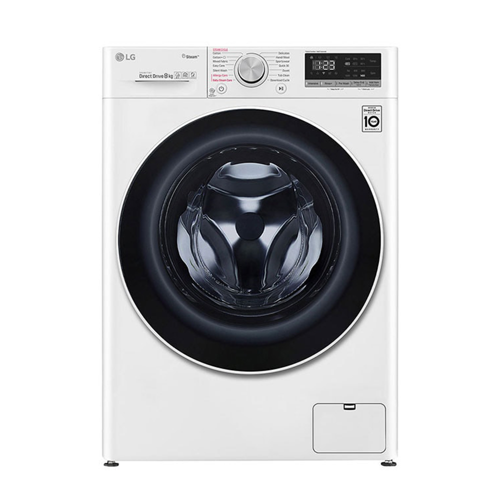 LG 8 Kg Front Load Washing Machine, Model | FV1408S4WN