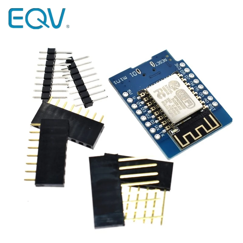 1-20PCS ESP8266 D1 Mini WIFI Development Board ESP-12F CH340G CH340 V2 Usb Wemos D1 Mini Nodemcu Lua Iot Board 3.3V Met Pins