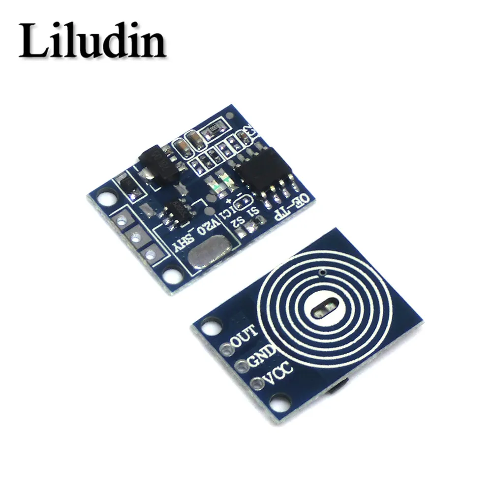 OE-TP capacitive touch button light touch switch module digital touch sensor LED no pole dimming 10A DC 5-12V