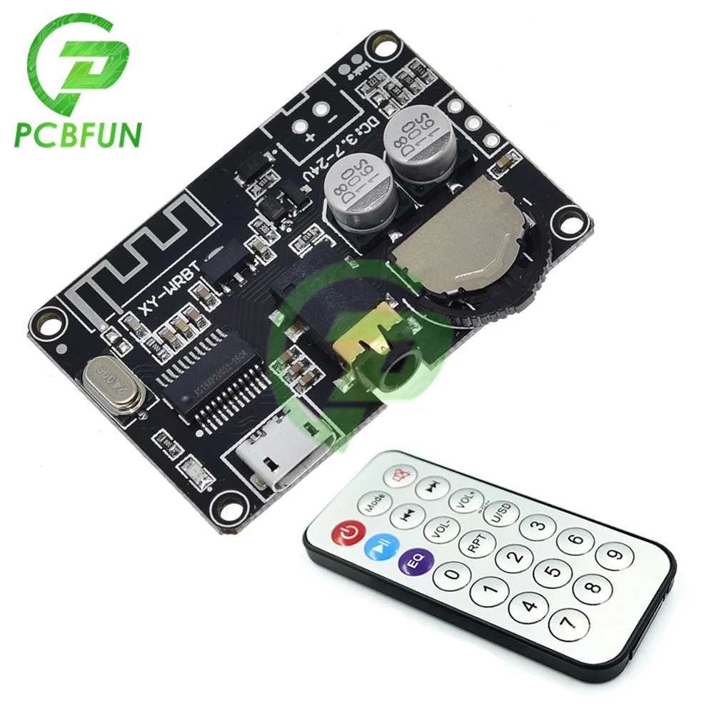 DC 12V Bluetooth 5.0 MP3/WMA/WAV/FLAC/APE Audio Decoder Board With Remote Control Without Amplifier For Car Music Player