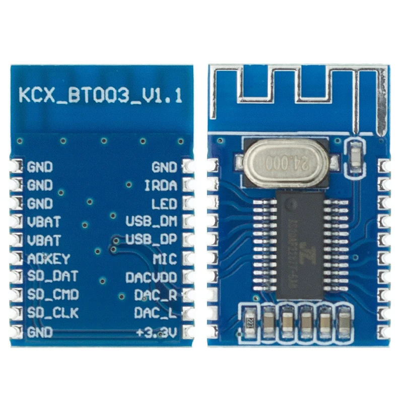 KCX BT003 Bluetooth 4.2 Audio Receiver Module Wireless Circuit Board Stereo Integrated Circuits