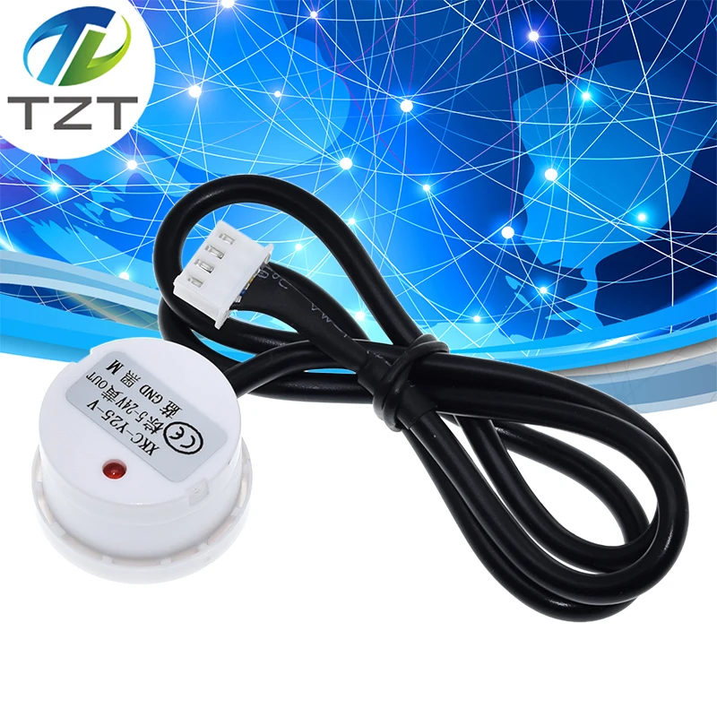 XKC Y25 PNP 5V-12V Liquid Level Sensor Switch Detector Water Non Contact Induction Sensor Control Switch