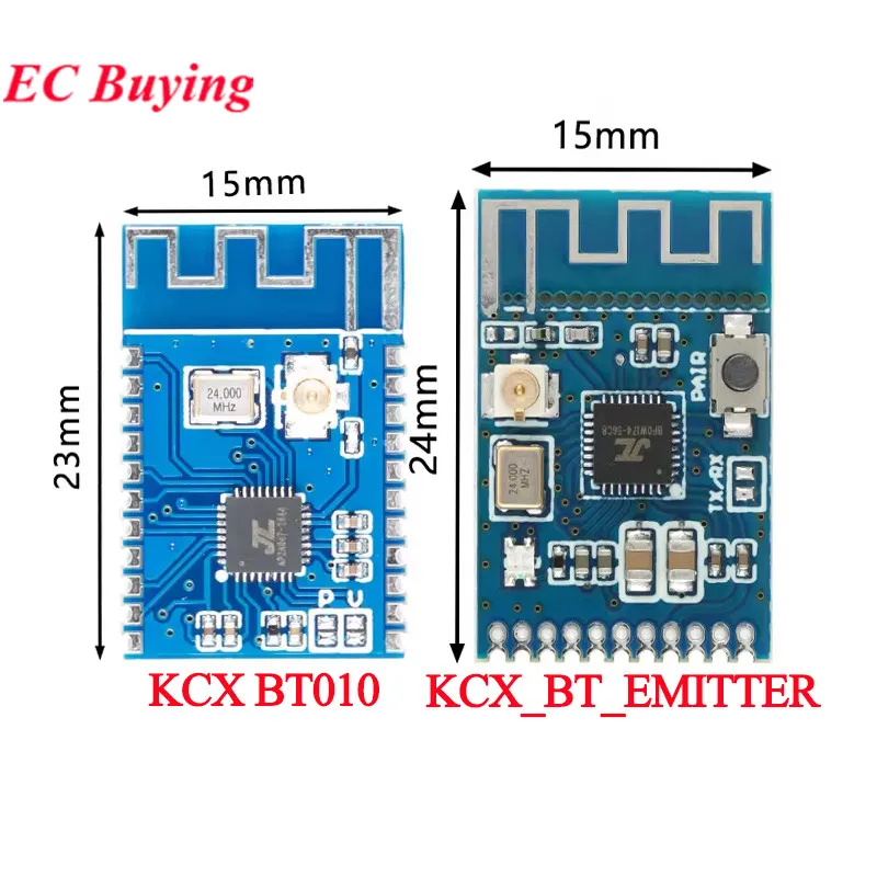 EGBO Bluetooth module 5.3 Audio transmitter module Stereo GFSK transceiver Earphone board Wireless speaker KCX_ BT_ EMITTER 5