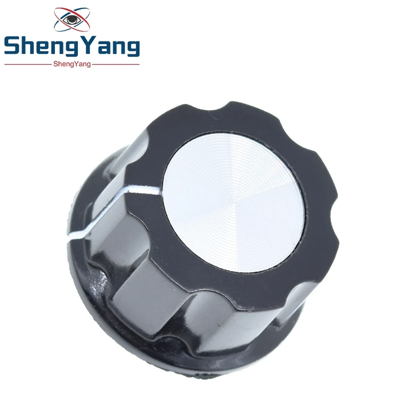 TZT MF-A03 RV24YN20S Potentiometer Knob Cap Inner 6.4mm Rotary Switch Bakelite Knob WH118 WX050 Potentiometer Switch