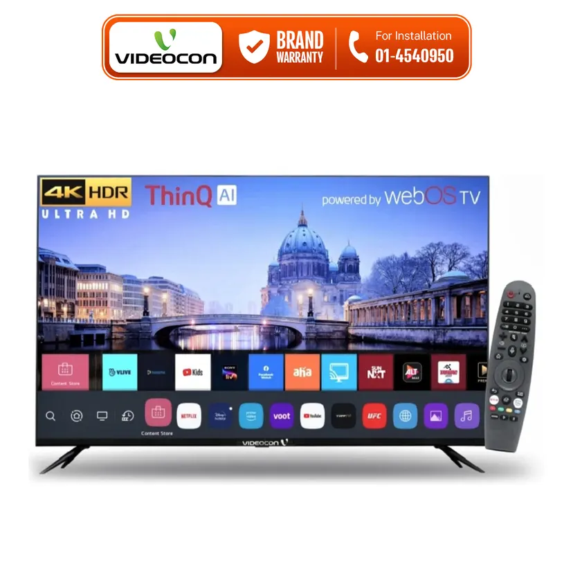 Videocon 50 4K UHD HDR WebOS Smart Led TV