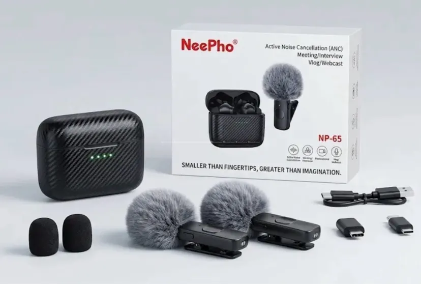 NeePho NP-65 Dual Wireless Microphone