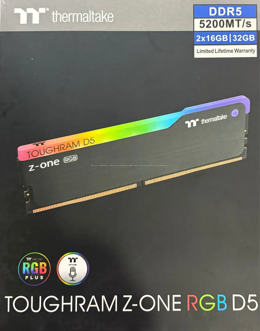 Thermaltake DDR5 RAM 5200MT/s 16x2=32GB