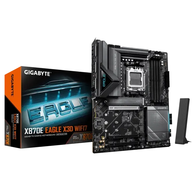 GIGABYTE X870E EAGLE X3D WIFI7 Motherboard