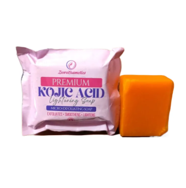 Zuwa Cosmetics Premium Kojic Acid Soap, Exfoliates, Smoothens, Lightens - 135 gm