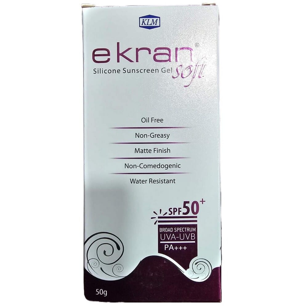 Ekran Soft Silicon Sunscreen Gel 50+ 50g