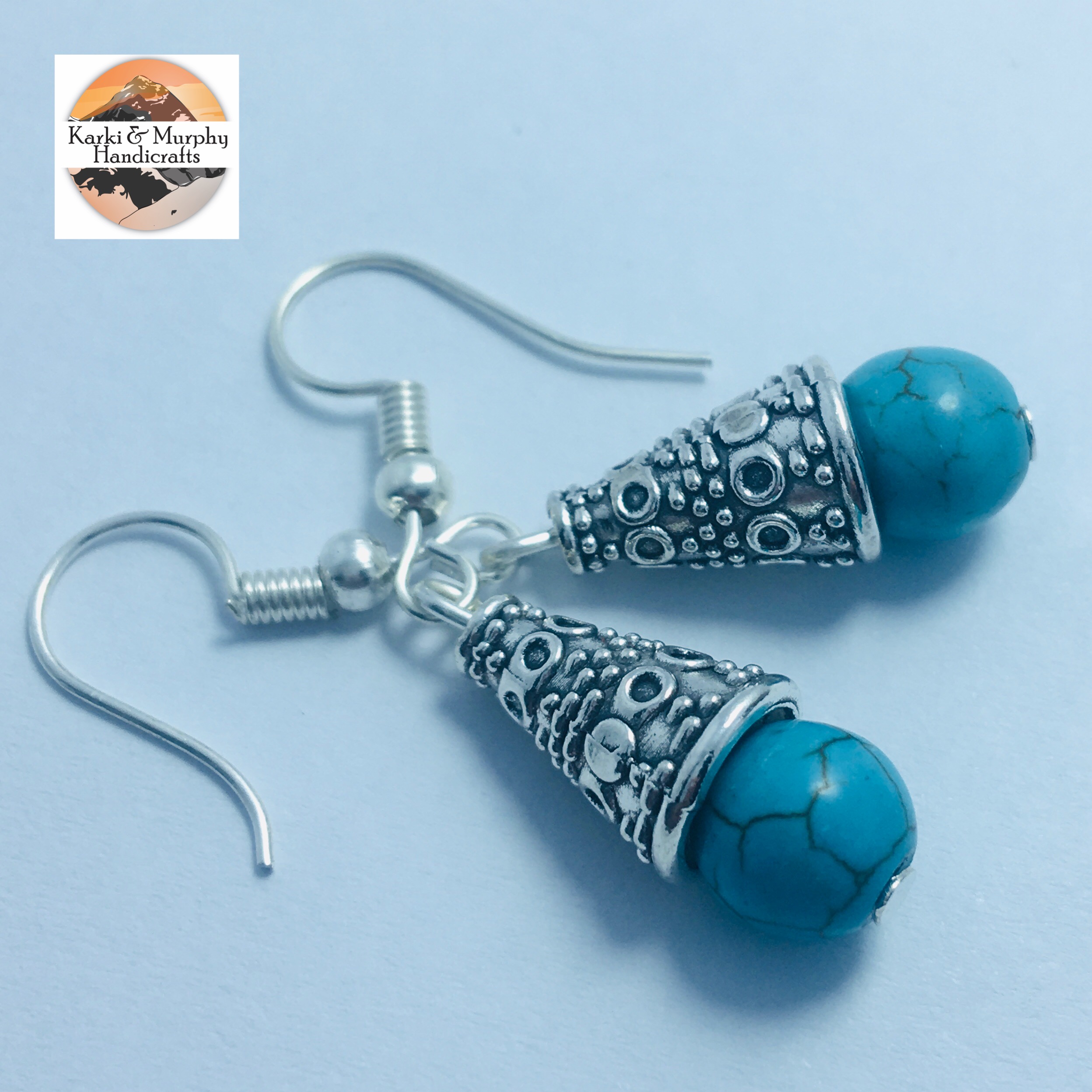 Cherry Beads Drop Earrings for women