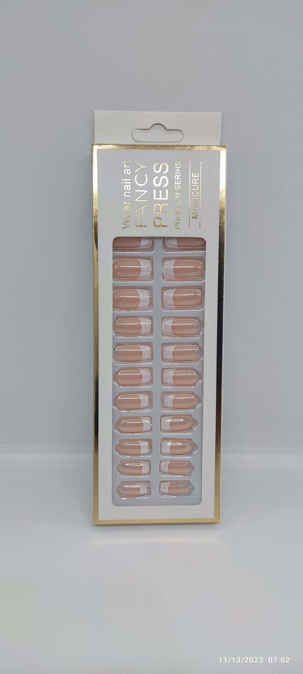 Office Cum College / Casual Cum Party Wear Best 24 Pieces All Time All Season Press On Nails With Mini Manicure Set By Savyata Stores