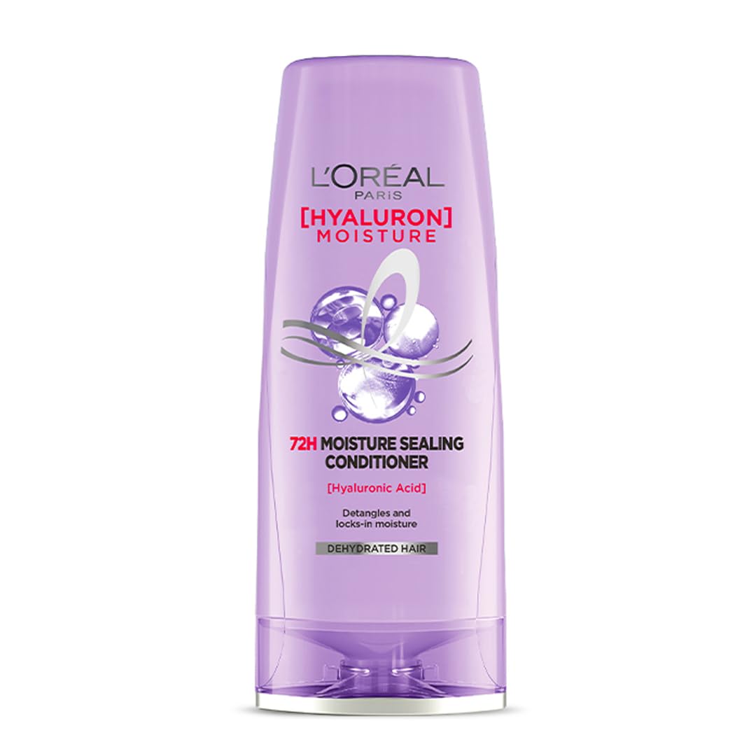 Loreal Paris Hyaluron Moisture 72H Moisture Sealing Conditioner for Dry & Dehydrated Hair (386ml)