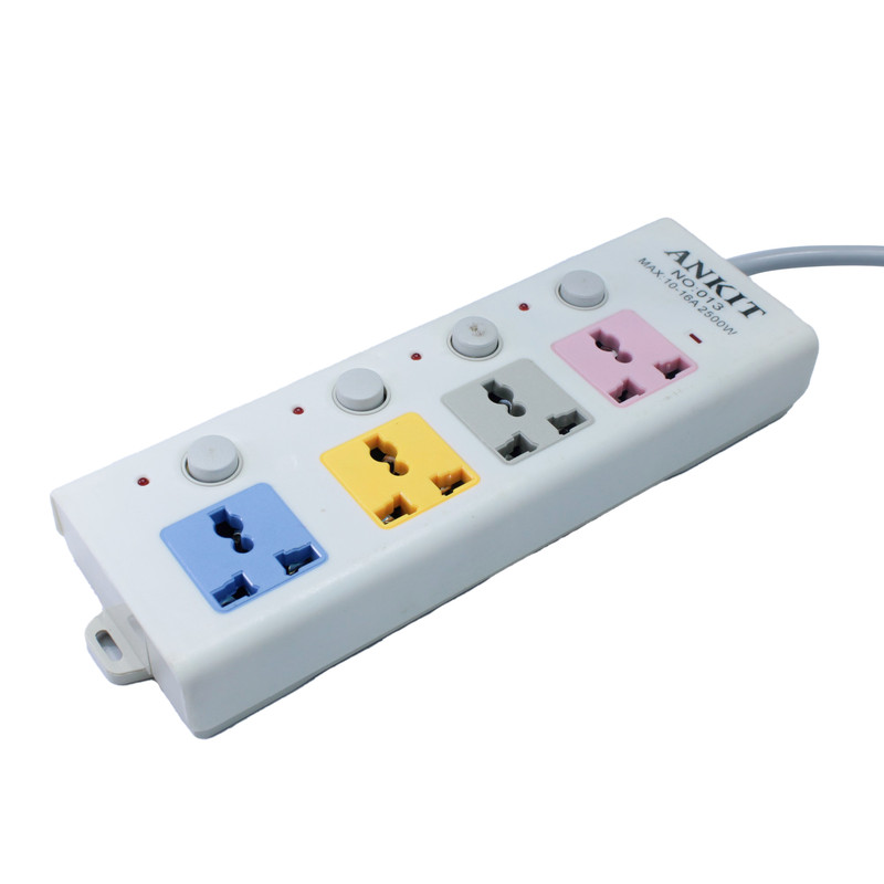 Extension Cord Multiplug No. 013, 4 Socket, 2500W.-1