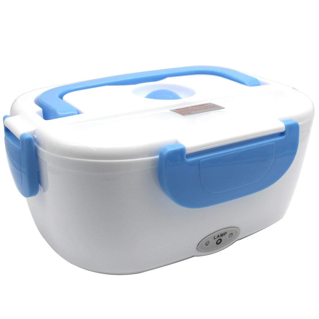 Electric Lunch Box With Heat Resistant Handle 1.05 Litre (Color May Vary)