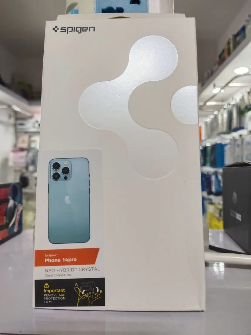 Spigen Ultra Hybrid Cases For iPhone 14 Pro - Crystal Clears