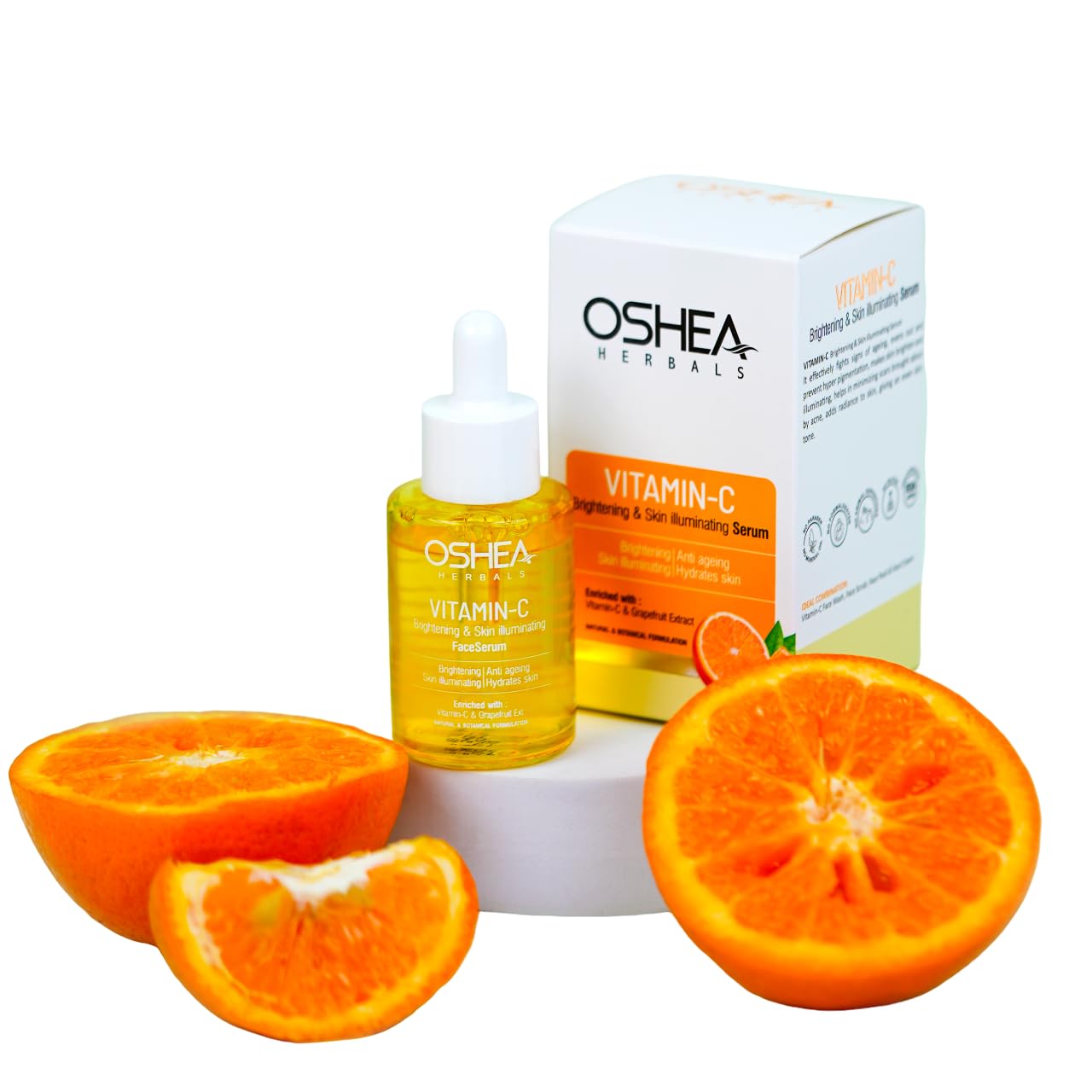 Oshea Herbals Vitamin C Serum Enriched with Vitamin C & Grapefruit Extract (30 Ml)