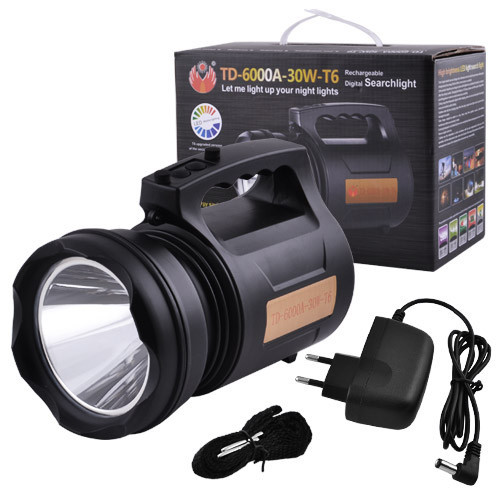 Super Powerful Led 30W T6 TD-6000A Spotlight