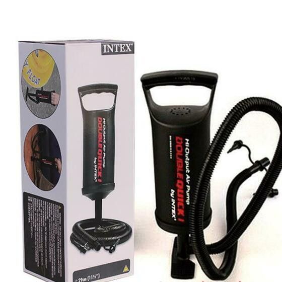 Intex Double Quick III S Hand Pump 14.5" Black