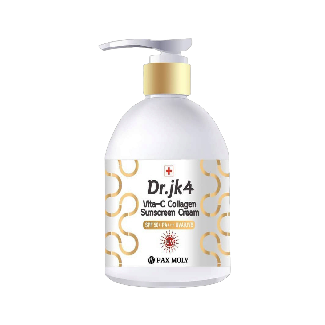 Dr. JK4 Vita-C Collagen Sunscreen Cream 200 ml | For all Skin types