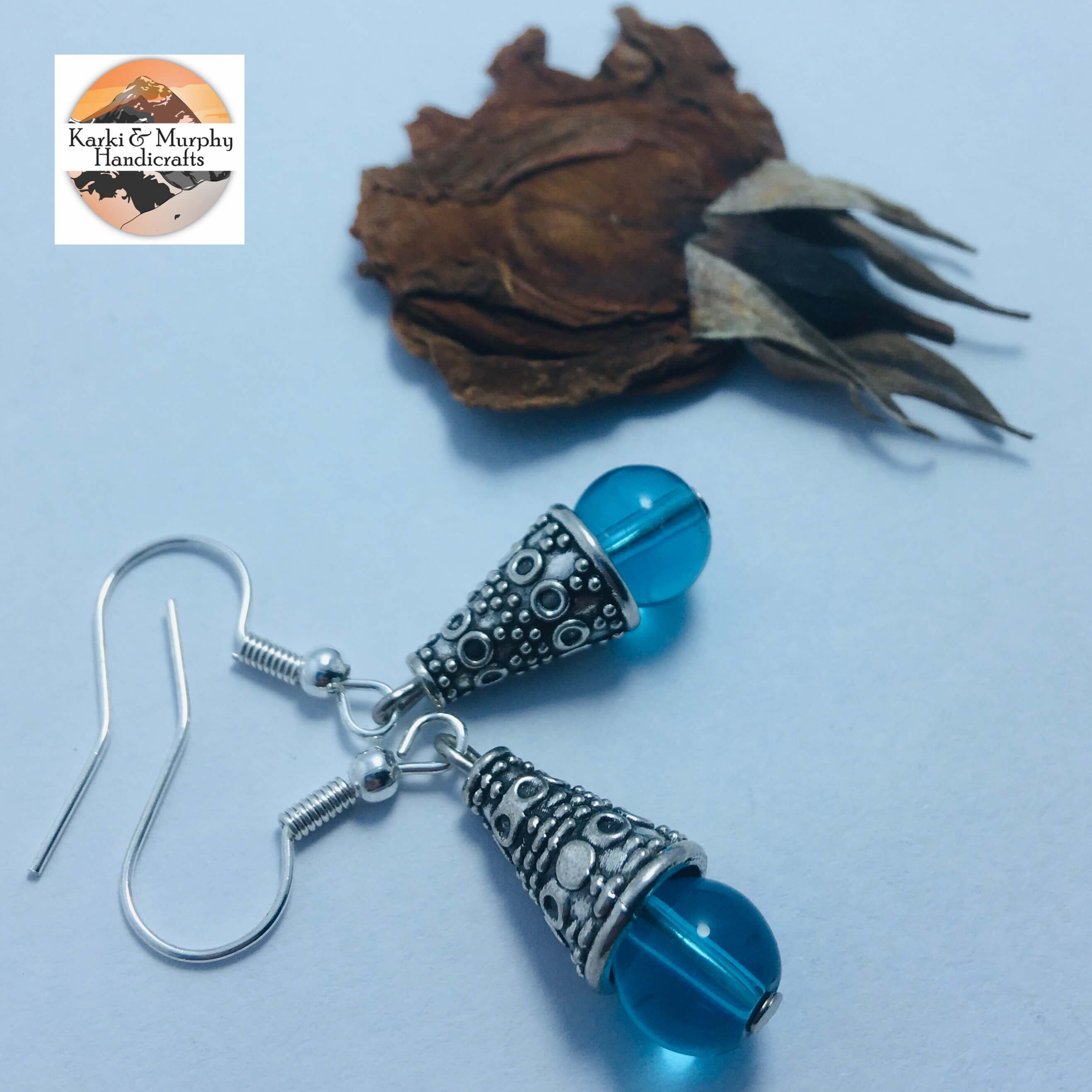 Cherry Beads Drop Jhumka