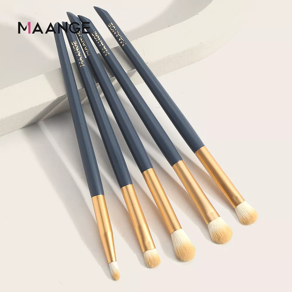 MAANGE 5Pcs Make Up Brush Eye Shadow Brush Set Soft Brush Set MAG5920L - image 1