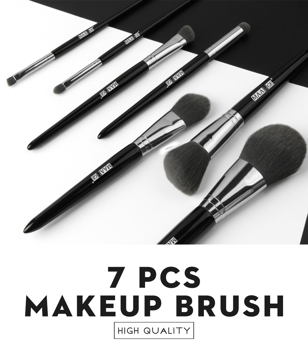 MAANGE Professional 7Pcs Make Up Brushes Set MAG 5730 - image 1