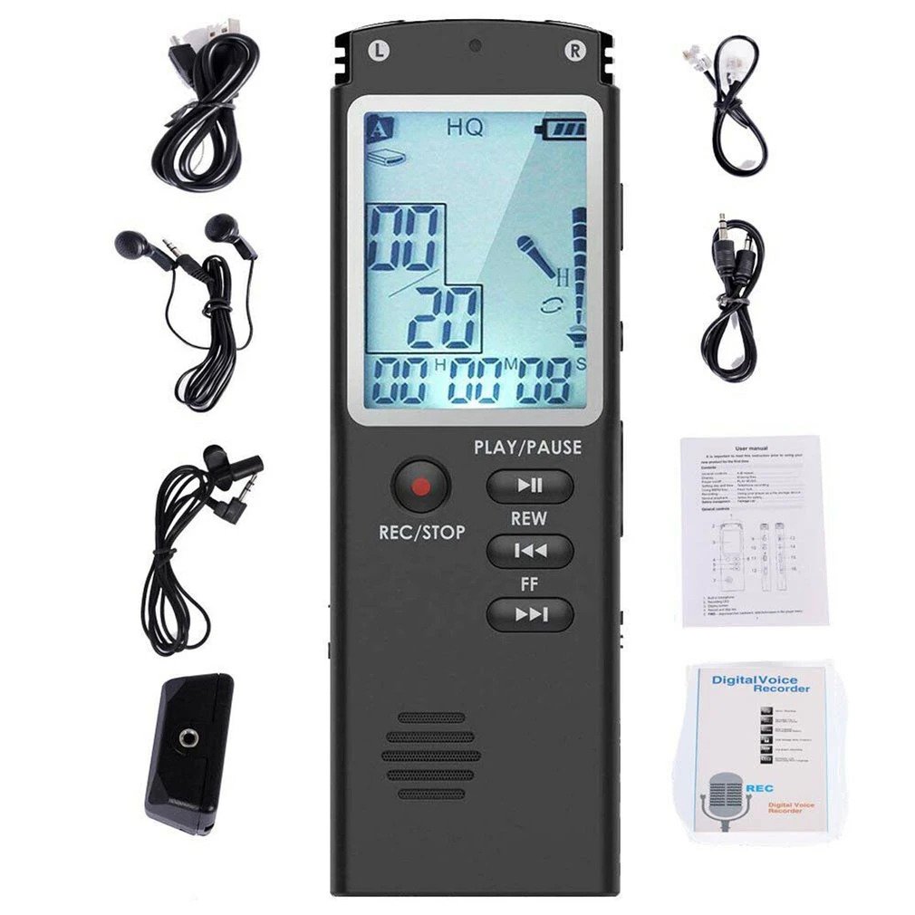 8GB Voice Recorder USB Professional 96 Hours Dictaphone Digital Audio Voice Recorder