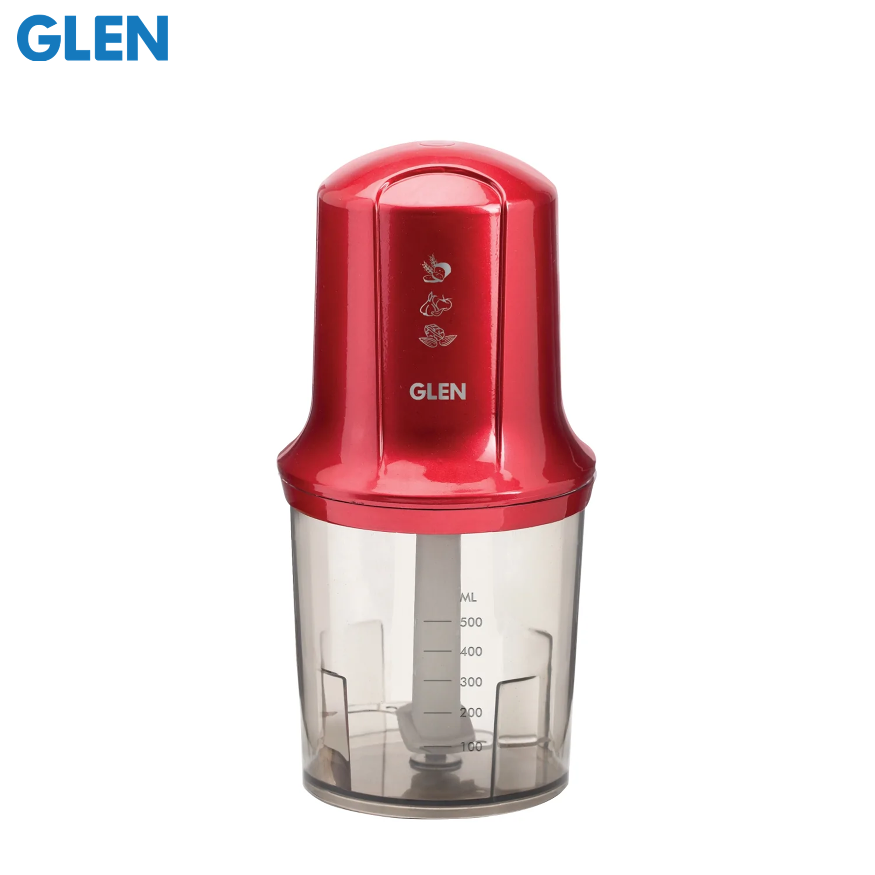 GLEN ELECTRIC MINI CHOPPER 0.4 LITRES BOWL, 200W
