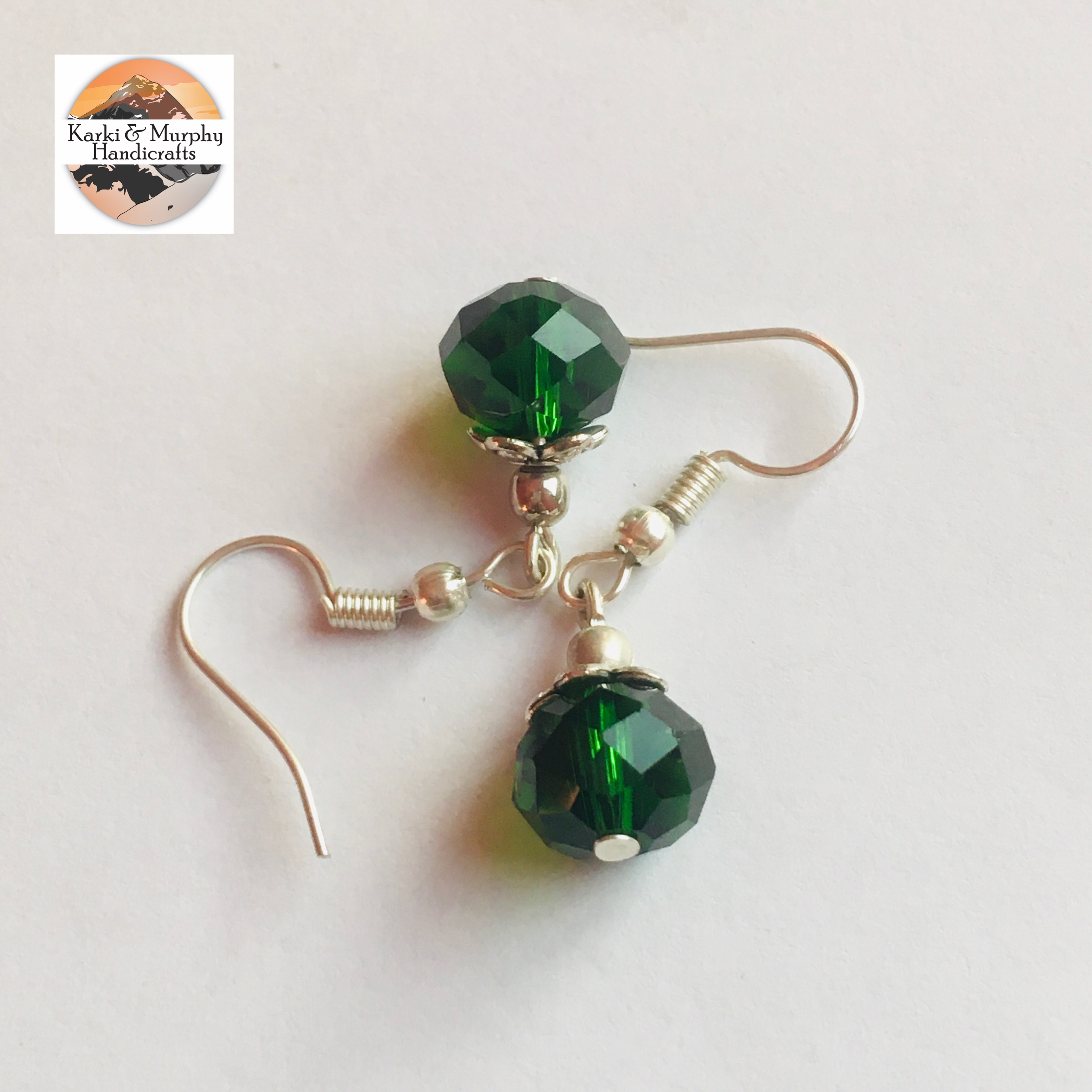 Cherry Beads Drop Earrings KM03
