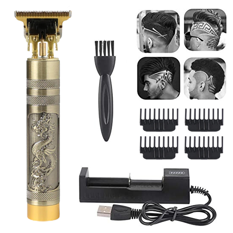 Vintage T9 Hair Clipper Professional Electric Hair Trimmer Barber Shaver Trimmer Beard Men Hair Cutting Machine for Men