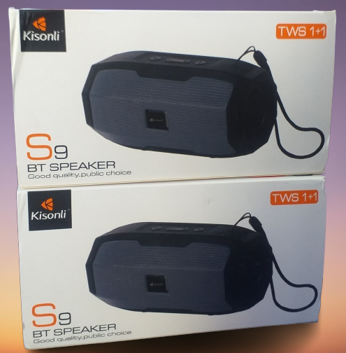 Speaker Kisonli S9 TWS, Bluetooth, USB, SD, FM