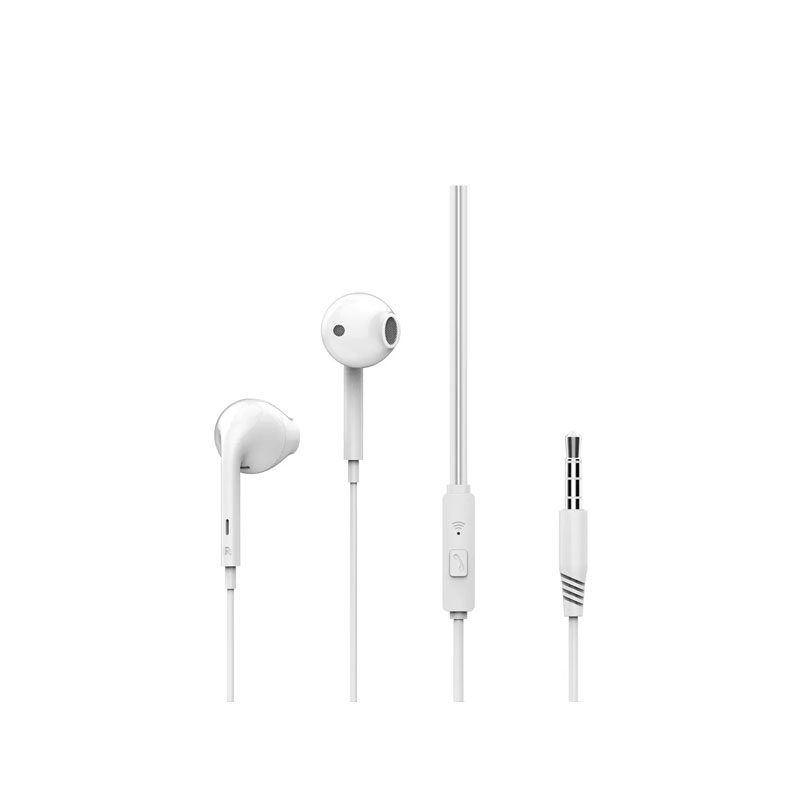 Corn Ex003-Gb 3.5mm Hi Quality Stereo Wired Earphone With Mic Deep Bass