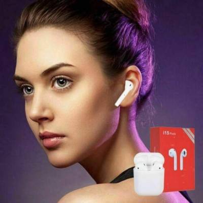 i15 Pods TWS Bluetooth 5.0 Pop-up window Touch control Auto pairing wireless earphone A