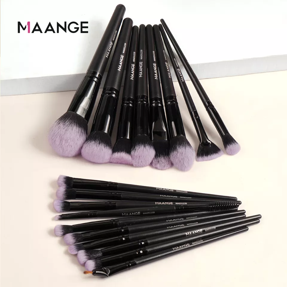MAANGE 18Pcs Professional Makeup Brushes Set MAG51239HB - image 1