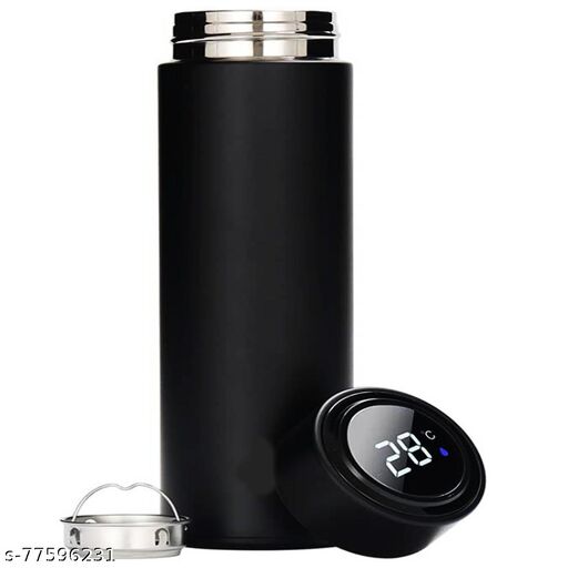 LED Thermos Temperature Display Smart Bottle Water Stainless Steel Cup for Touch Screen