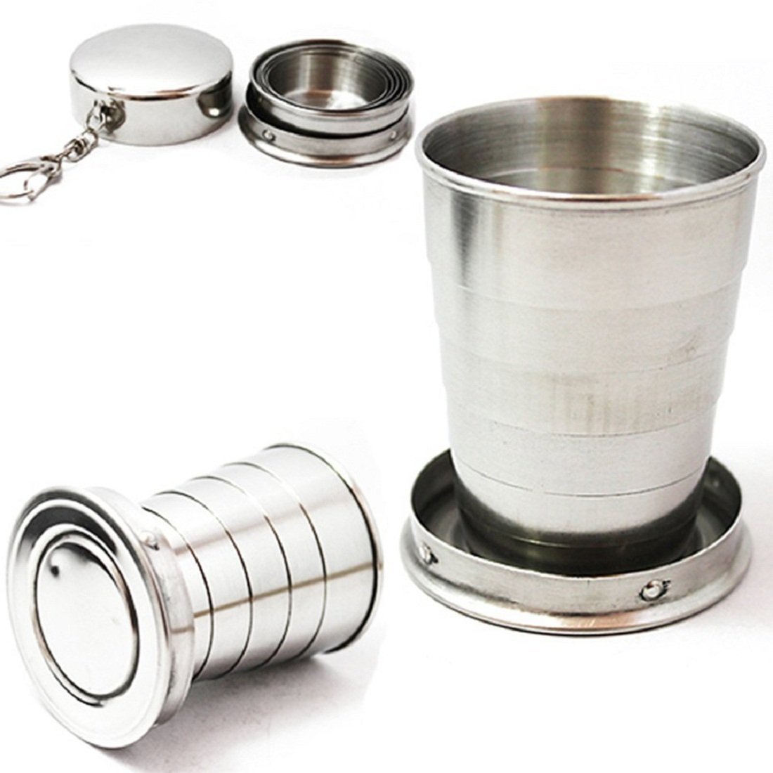 Portable Folding Stainless Steel Mug-75Ml