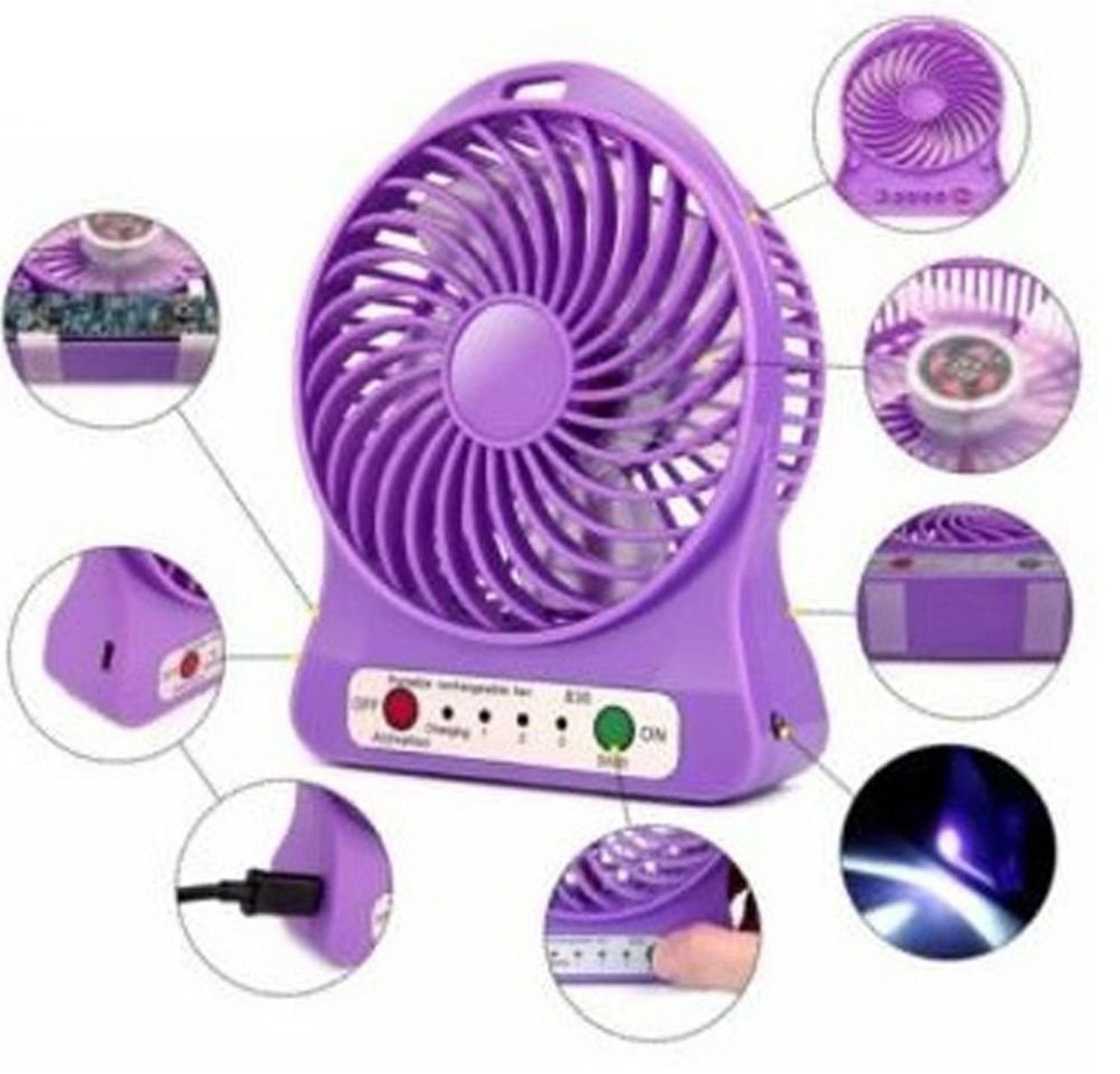 Mini Ac Portable Fan