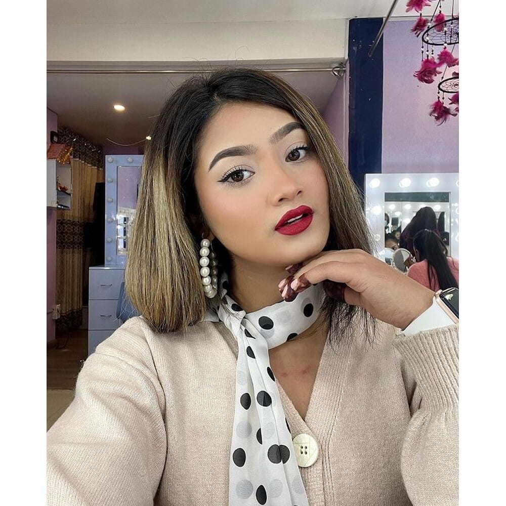 Pearl Beads Drop Earrings