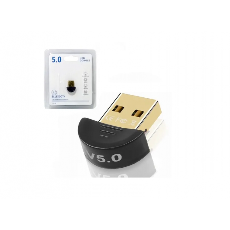 Bluetooth 5.0 Adapter for PC,USB Bluetooth Dongle Wireless Transfer for Desktop Windows 10/8.1/8/7,